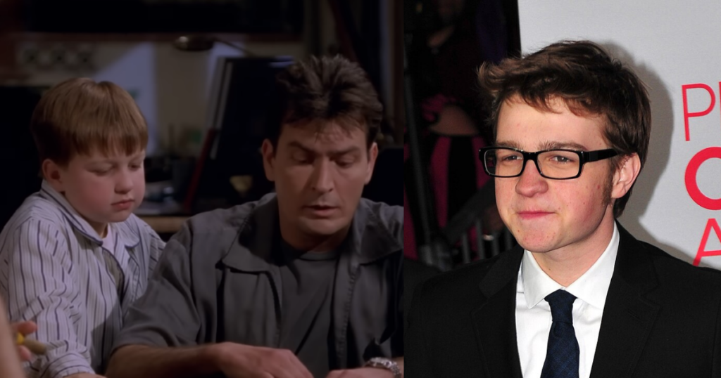 Two and a half men-Angus T. Jones