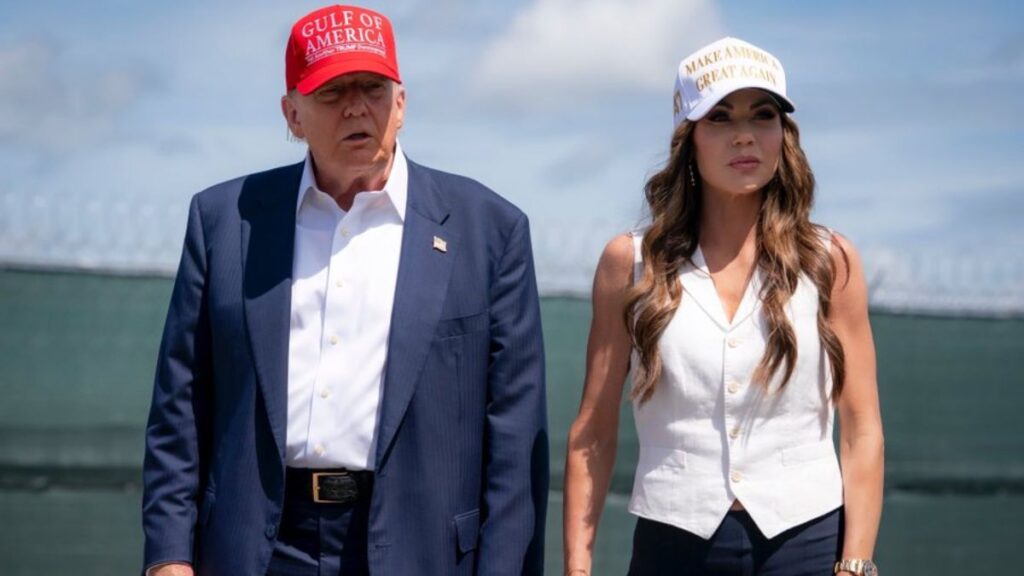 Kristi Noem’s official worthy picture with Donald Trump ends up backfiring royally against her