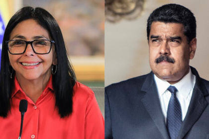 Delcy Rodríguez-Nicolás Maduro