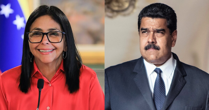 Delcy Rodríguez-Nicolás Maduro