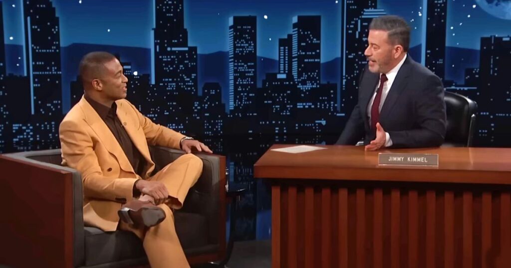 Don Lemon appeared on Jimmy Kimmel Live!