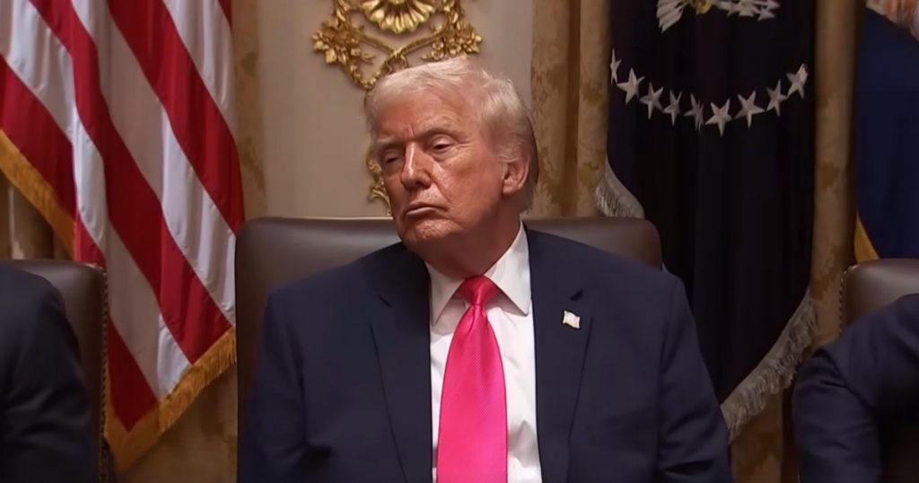 donald_trump_looks_drowsy_during_climate_rule_announcement