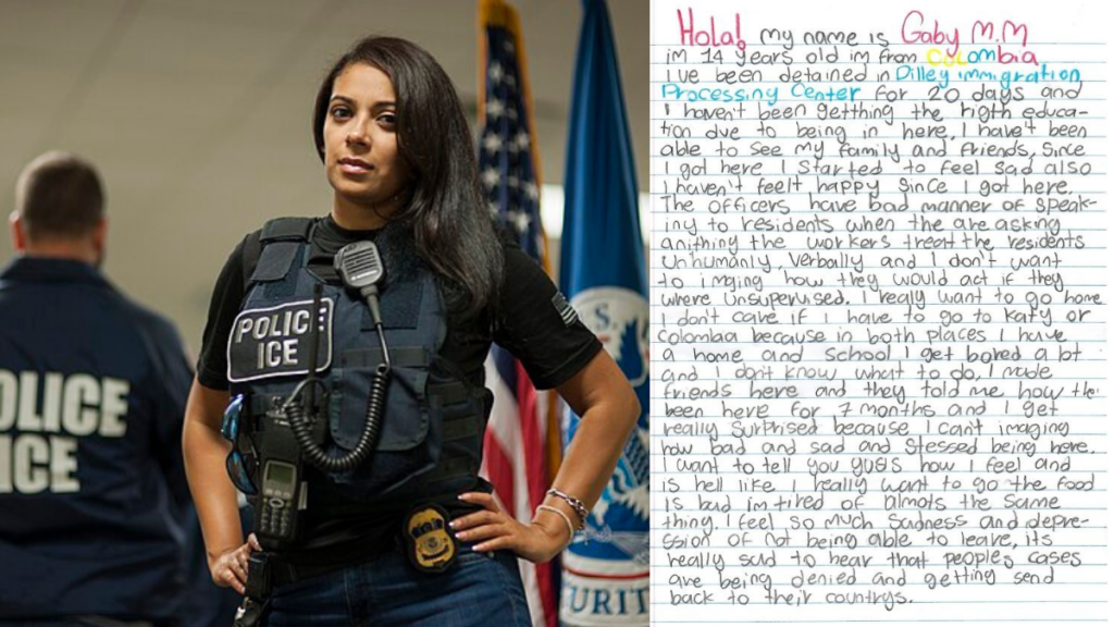 ICE agents face public backlash for allegedly ripping up children's letters