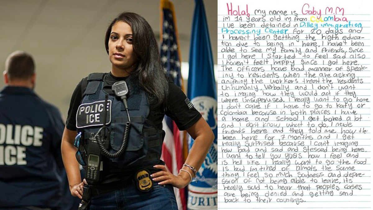 ICE agents face public backlash for allegedly ripping up children's letters