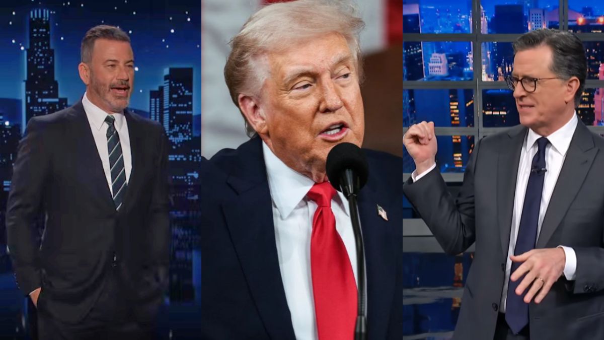 After Trump’s Long Speech, Jimmy Kimmel Demands An Oscar-Like Orchestra to ‘Play Him Off’