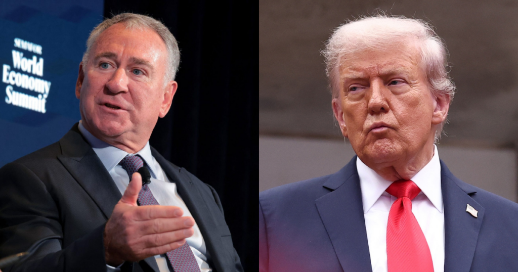 Ken Griffin criticized the Trump administration