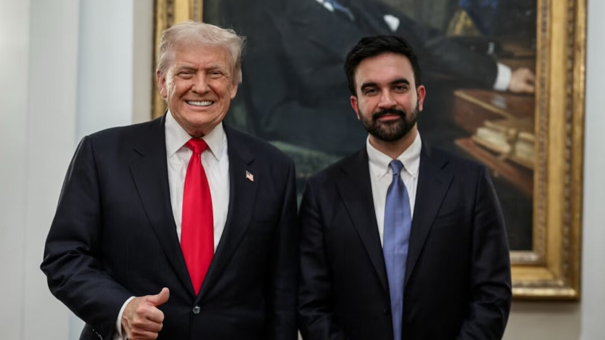 Donald Trump-Zohran Mamdani