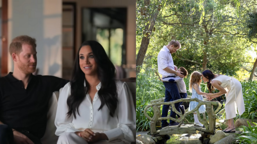 Meghan Markle shares a picture of Prince Harry and Princess Lilibet