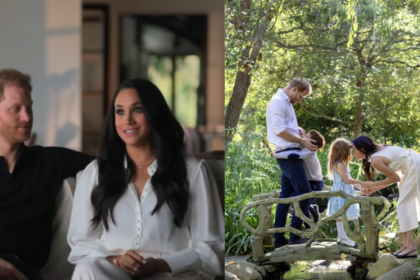 Meghan Markle shares a picture of Prince Harry and Princess Lilibet