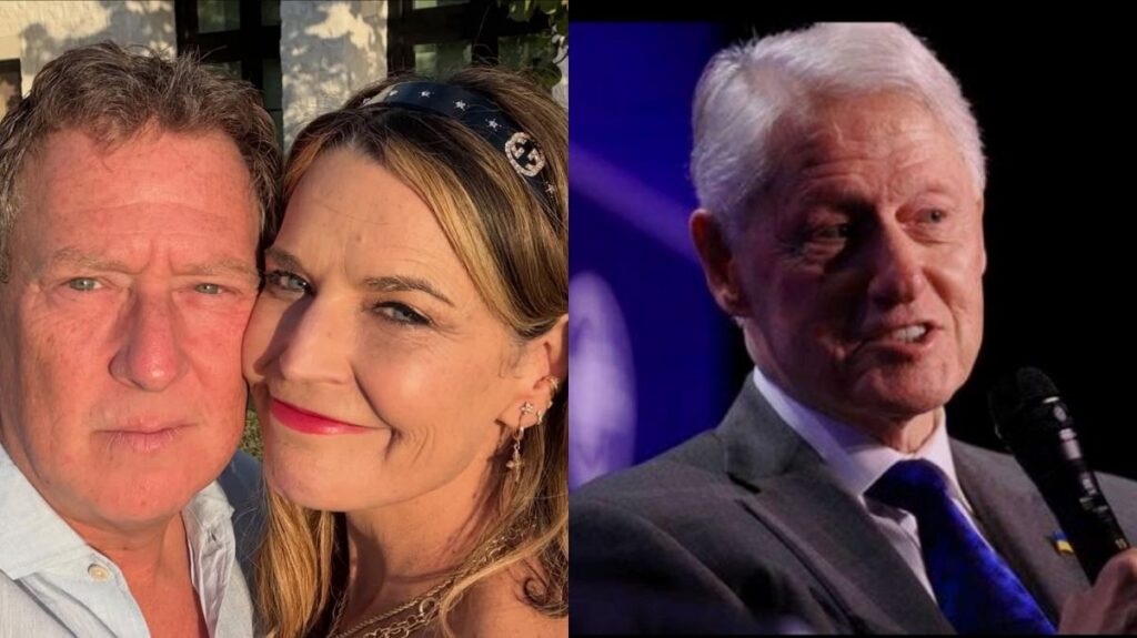 Savannah Guthrie's husband, Michael Feldman has ties to former President Bill Clinton