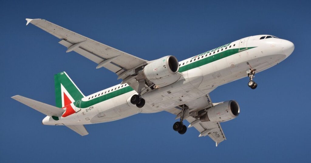 TikTok user worries why a fellow passenger is typing so fast on a plane and captured the moment on video.