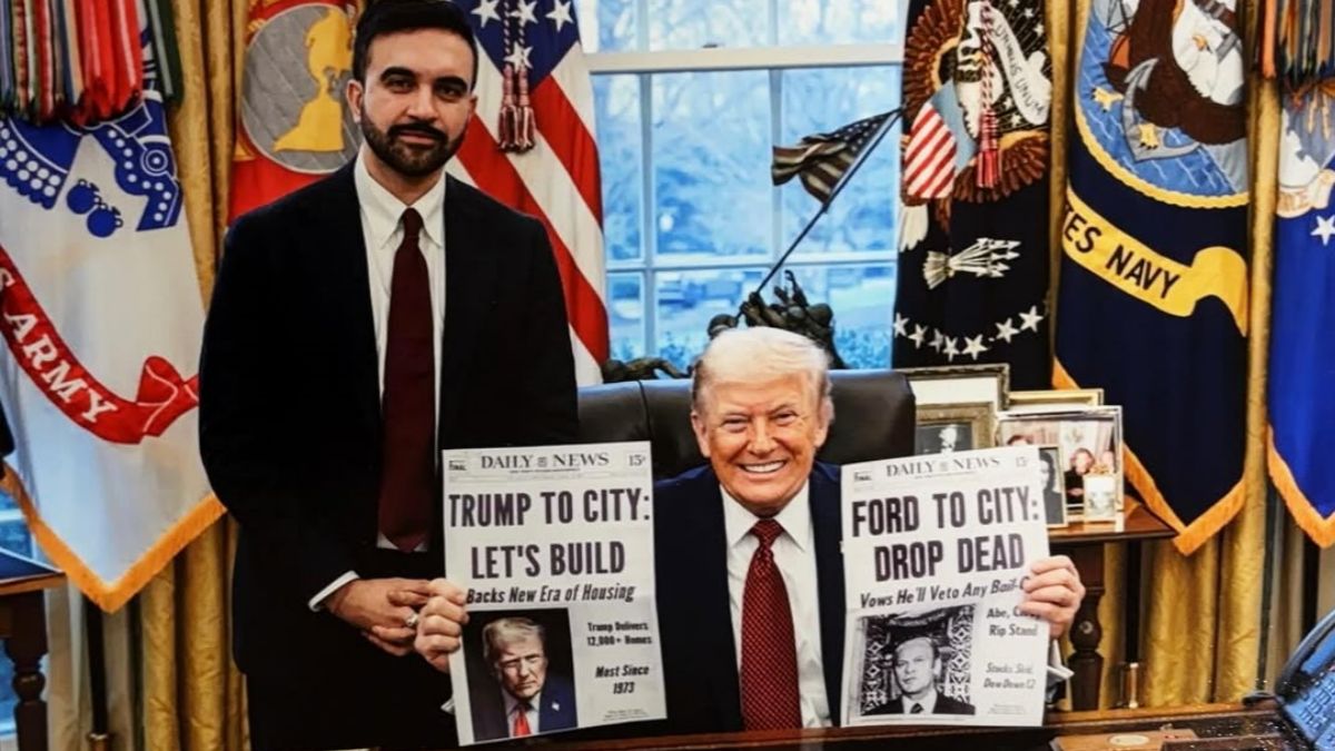 Zohran Mamdani had a surprise meeting with Donald Trump in the Oval Office