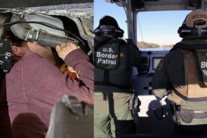 A Mexican man was getting smuggled