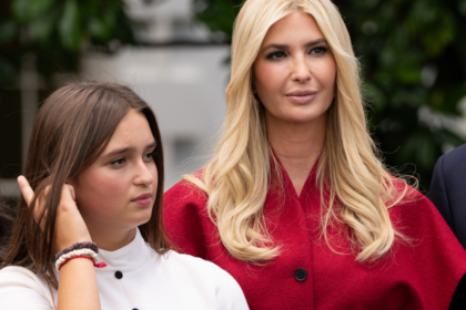 Arabella Kushner Ivanka Trump Kushner standing