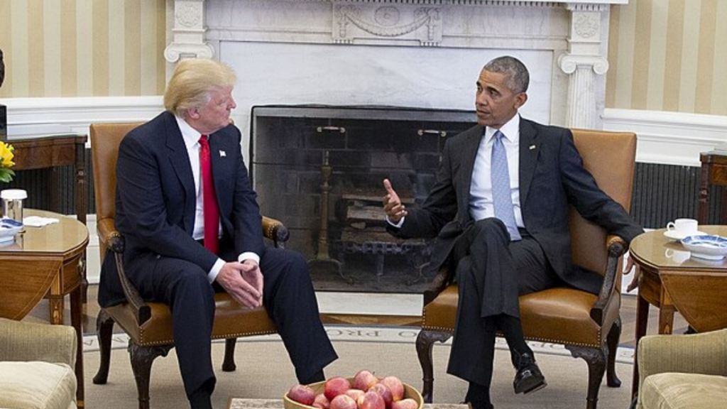 Donald Trump gets backlash for recreating Barack Obama's 2011 photo