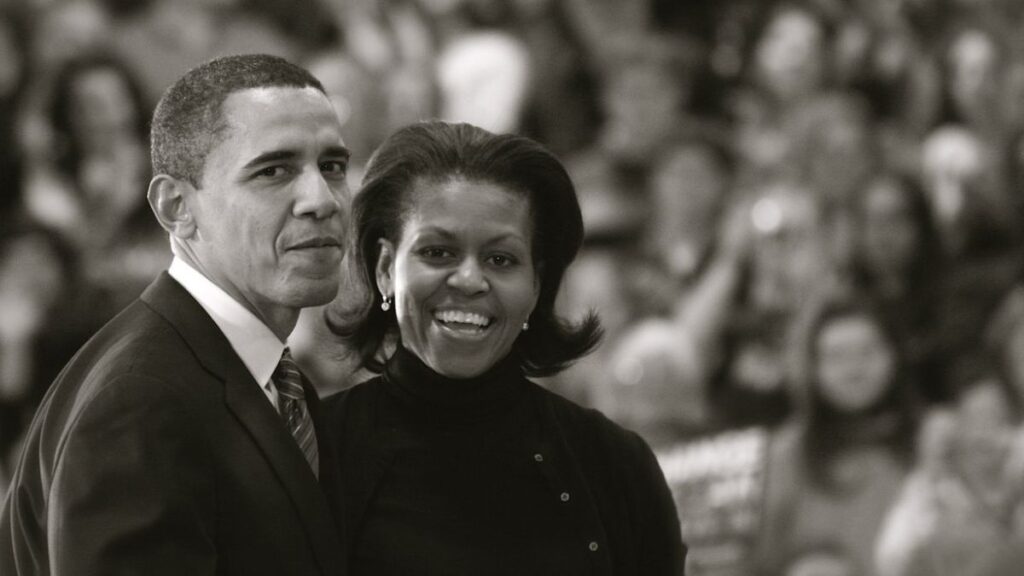 Barack and Michelle Obama reveal first broadway project under their company Higher Ground Productions. Credits: By Luke Vargas(2008)- via Flickr.