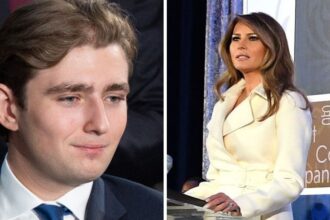 Melania Trump angered by public exposure of Barron Trump at Mar-a-Lago.