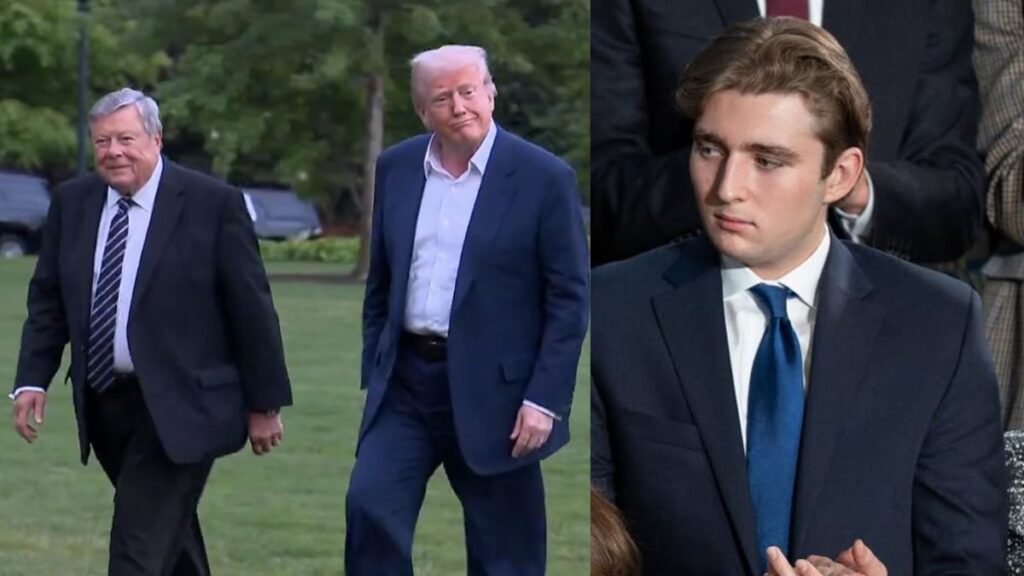 Barron Trump’s grandfather and Melania Trump’s father is just two years older to Donald Trump