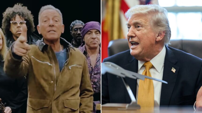 Bruce Springsteen announces 'American Tour' against Donald Trump's authoritarianism.