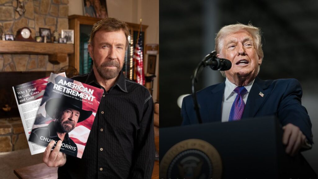 Chuck Norris's old comments about Donald Trump gain attention after his death