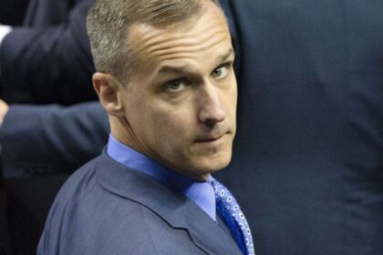 Corey Lewandowski is almost never seen with his wife