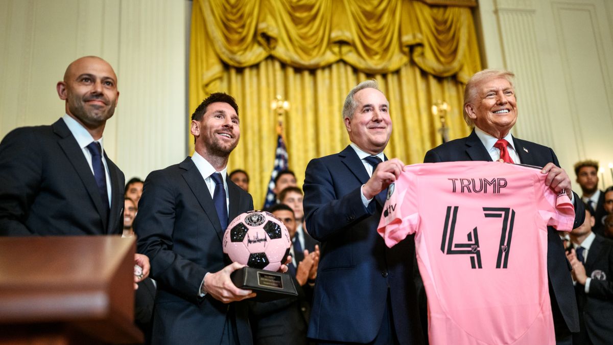 Trump Talks About Iran During Messi’s White House Visit