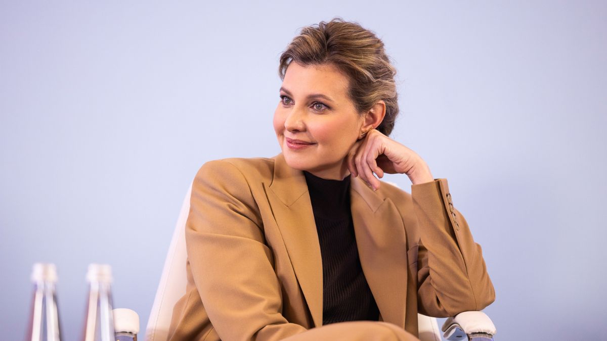 Ukraine’s First Lady Olena Zelenska Steps Out of the Shadows During War