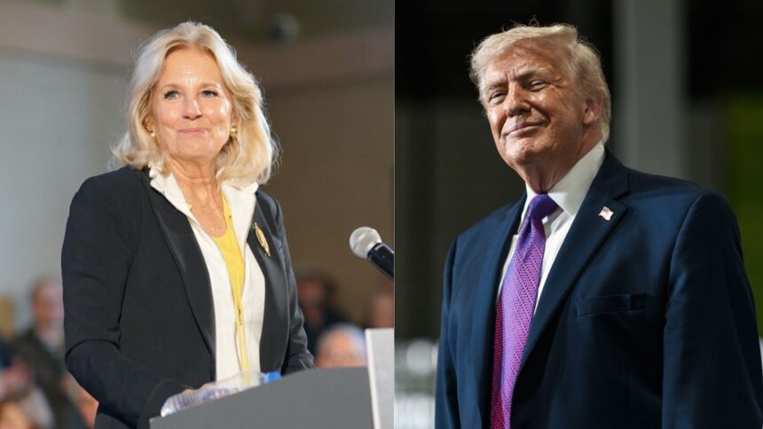 Jill Biden’s unmistakably sly dig at Donald Trump with her new memoir
