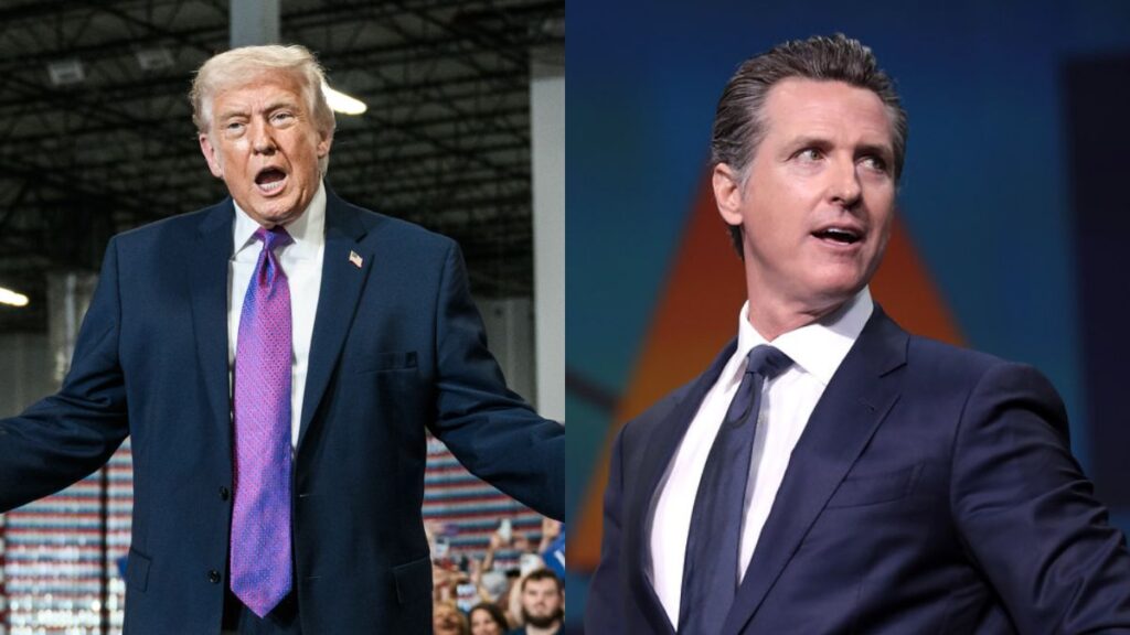 Donald Trump-Gavin Newsom