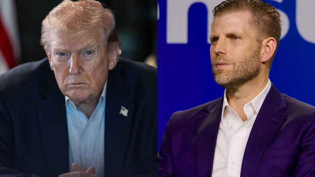 Donald Trump confessed why he never is on the same page with son Eric Trump