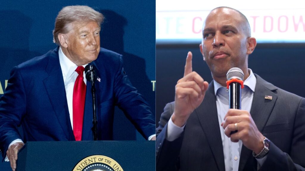 Hakeem Jeffries lashes out on Trump’s latest remark on Democrats