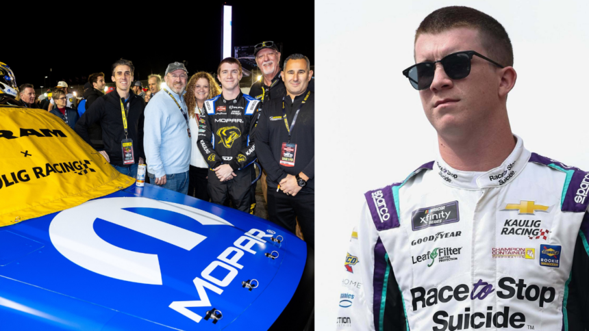 Daniel Dye suspended from NASCAR indefinitely.