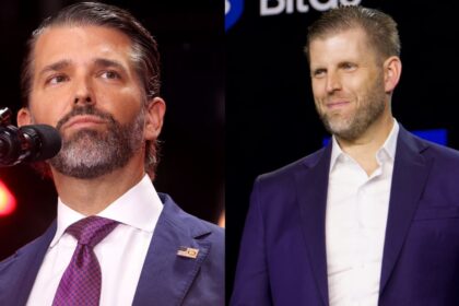 Donald Trump Jr. Eric Trump sons