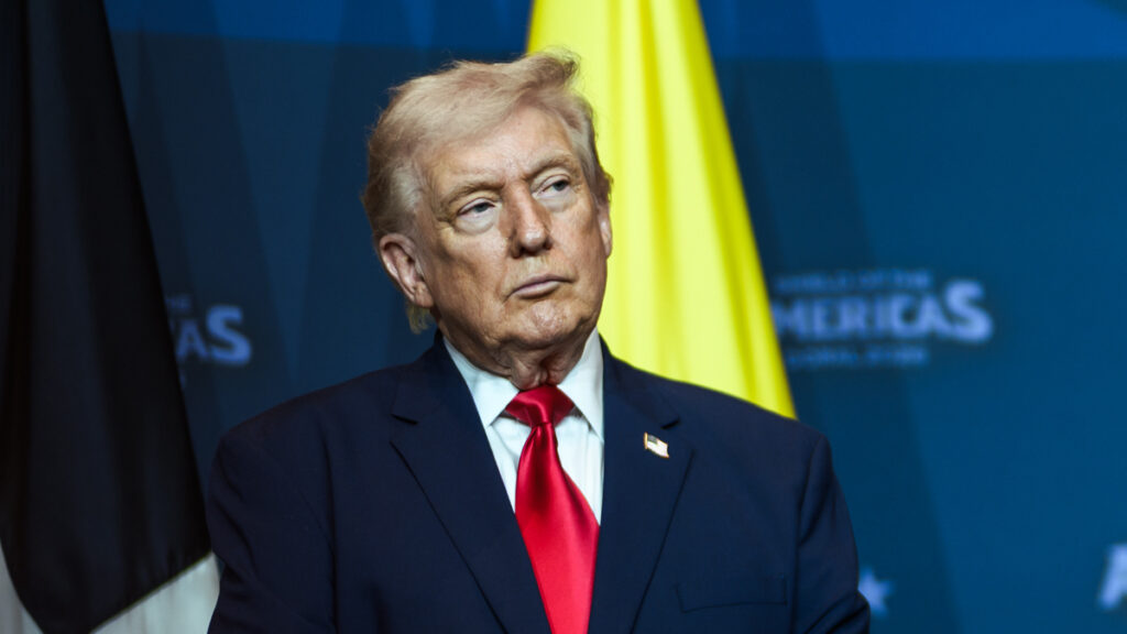 United States President Donald Trump had harsh words for Iran