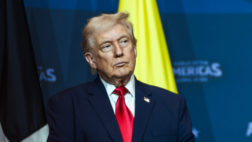 United States President Donald Trump had harsh words for Iran