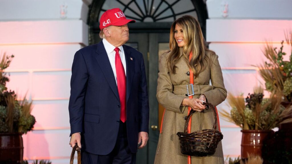 President Donald Trump Melania Trump