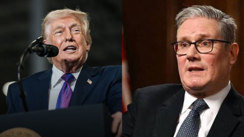 Donald Trump, Keir Starmer