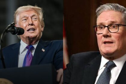 Donald Trump, Keir Starmer