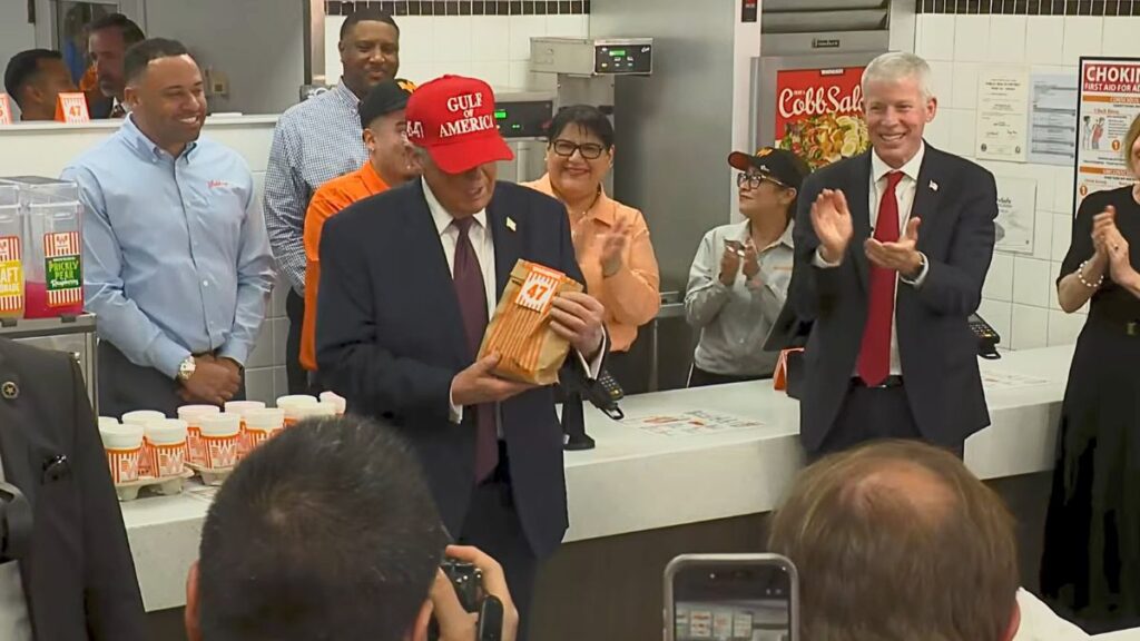 Donald Trump Burgers Iran