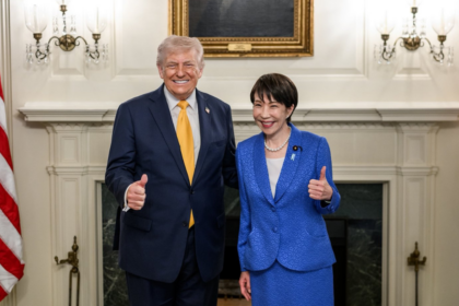 Donald Trump jokes with Japan Prime Minister Sanae Takaichi Pearl Harbor