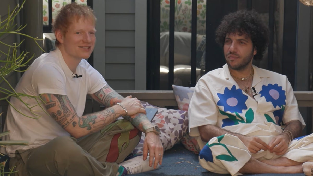 Ed Sheeran Calls Benny Blanco the “Best Smelling Person” After Dirty Feet Controversy