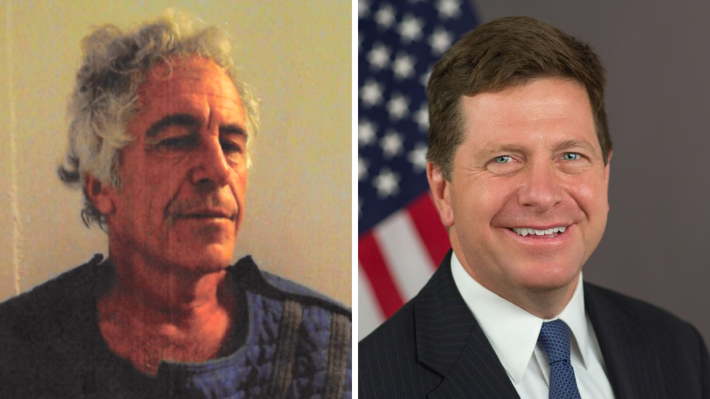 Jay Clayton and Jeffrey Epstein