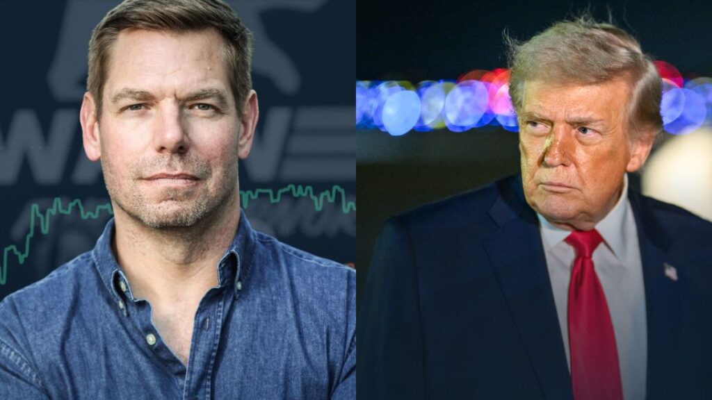 Eric Swalwell, Donald Trump
