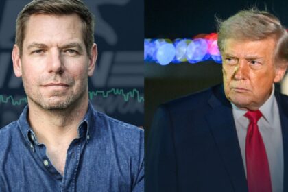 Eric Swalwell, Donald Trump