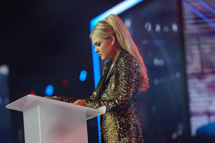 Erika Kirk at America Fest || Credit: WikimediaCommons\Xuthoria