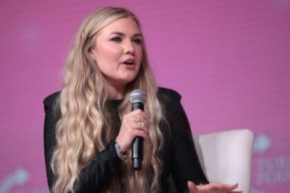 Erika Kirk is facing online scrutiny after sharing an Instagram post about her late husband. (Image Source: Gage Skidmore/ Flickr).