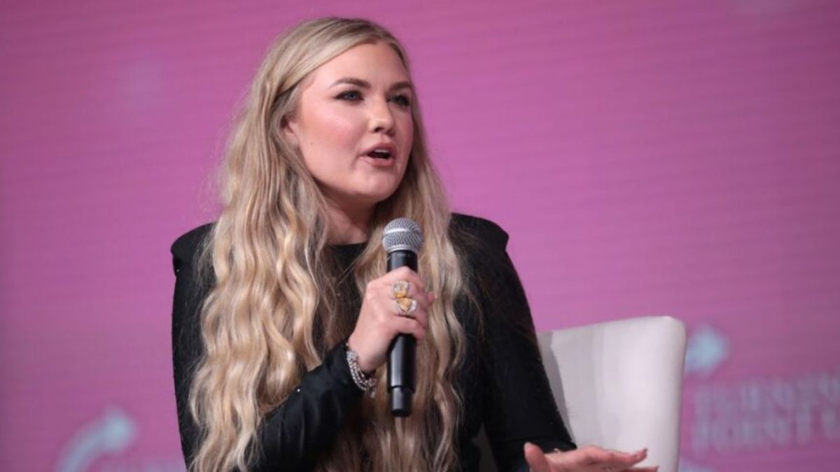 Erika Kirk is facing online scrutiny after sharing an Instagram post about her late husband. (Image Source: Gage Skidmore/ Flickr).