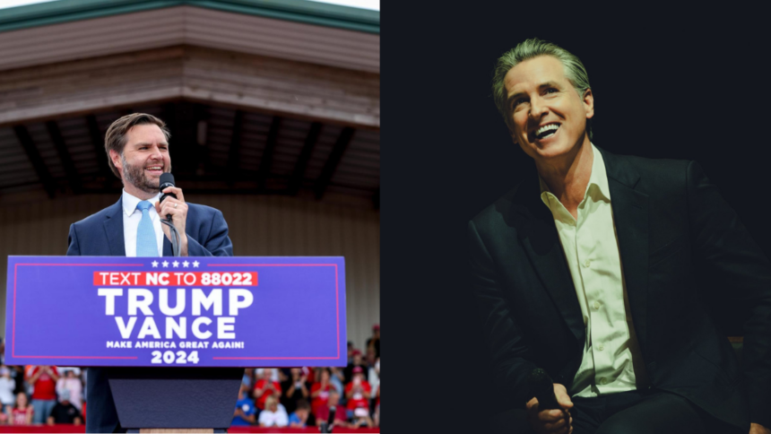 Gavin Newsom mocks JD Vance in new meme.