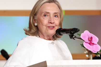 Hillary Clinton pictured at an event.