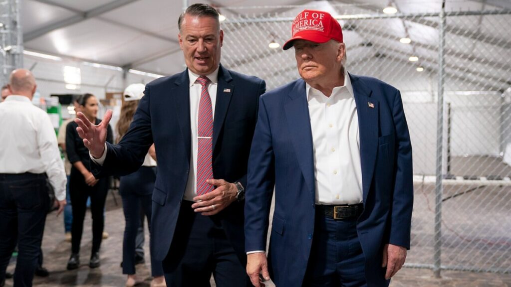 ICE head Todd lyons has reportedly been hospitalized for stress twice.